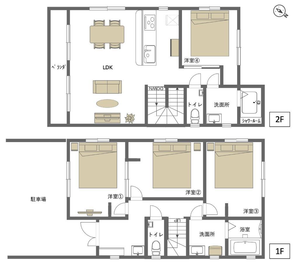 דירות Yofuke House מראה חיצוני תמונה